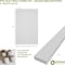 Ekena Millwork 94H x 1T Adjustable PVC Slat Wall Panel Kit w/ 3W Slats, Unfinished contains 15 Slats SWP60X94X1000UN - alternate 3